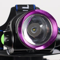 Linterna Frontal LED Vande T6, Ajustable