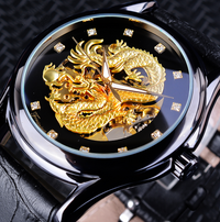 Reloj Mecánico Casual de Diseño Calado