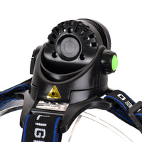 Linterna Frontal LED Vande T6, Ajustable