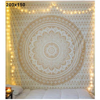 Tapiz de Pared Bohemio con Diseño Mandala