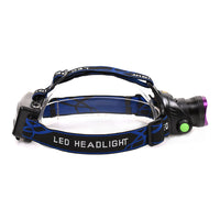 Linterna Frontal LED Vande T6, Ajustable