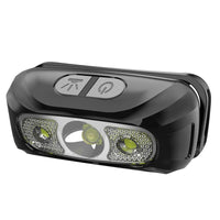 Linterna Frontal LED Recargable para Deportes al Aire Libre
