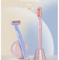 Wand de Masaje LED Facial y de Ojos, Rotación 360°